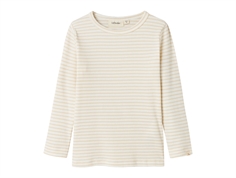 Lil Atelier coconut milk stribet top